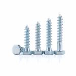 Grade 2 Steel 1020 Zinc Plated Full Thread Hexagon Bolt Screw