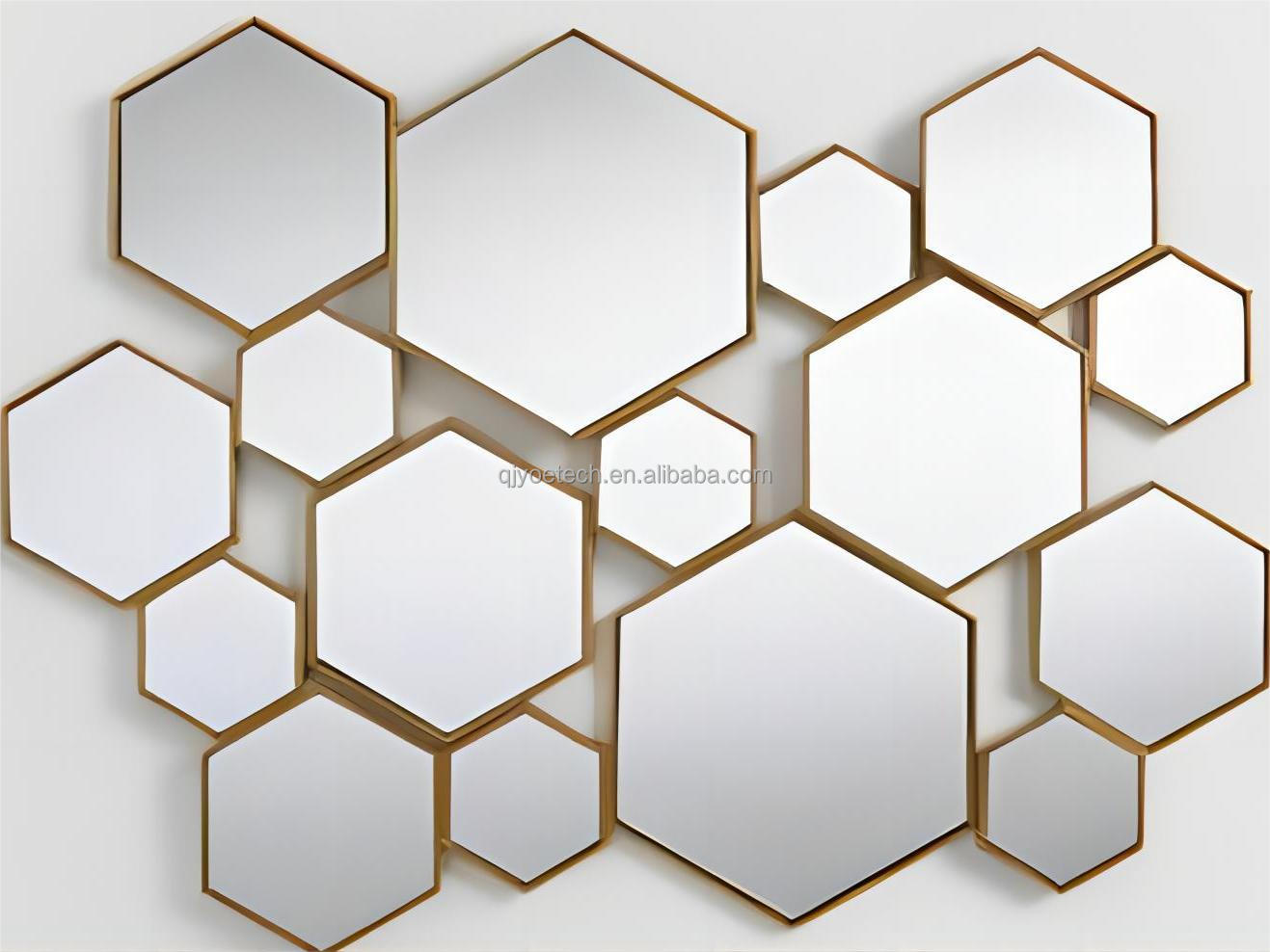 Beveled Edge Double-Coated Silver Glass Mirror for Modern Bathroom Decorative Purpose