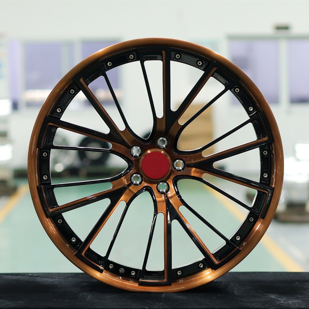 High quality 2pc forged rim in 5x130 wheels. luxury brand style rims in 22/23 inch