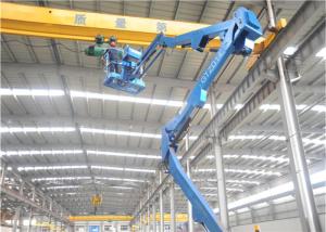Quality Engine Powered Straight Boom Manlift Self Propelled Heavy Duty Lightweight wholesale