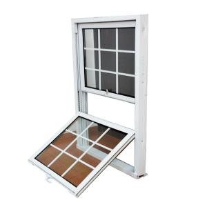 Quality High Durability PVC Hung Windows Traditional Double Hung Windows PVC wholesale