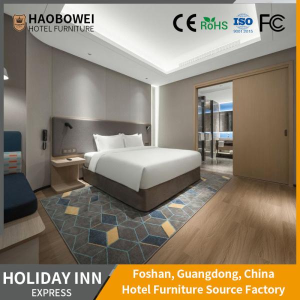 Ash Wood Frame and Solvent-Free Anti-Fouling Leather King Size Bedroom Furniture