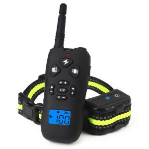 Quality Outdoor Remote Control Dog Training Collars Rechargeable Dog Bark Training Collar wholesale