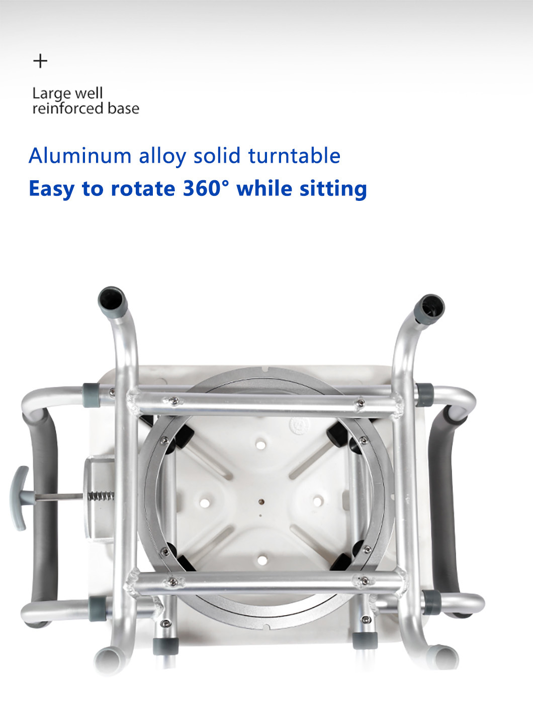 Portable Folding Shower Seat For Elderly Long Lasting Heat Insulation