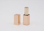 Square Gold Aluminum Magnet Lip Balm Containers Bulk