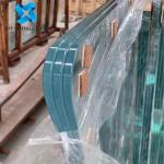 Euro Grey 13.52mm Security Laminated Glass For Terrace Guardrail