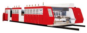 Quality Flexo Printing Slotting Die Cutting Machine PLC Control SYKM-HDF-1224 wholesale