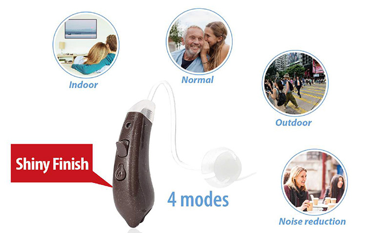 Health Care Digital Hearing Aids/OEM BTE Mini Hearing Aids for Hearing Impaired