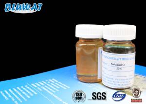 Quality Water Treatment Quaternary Ammonium Cationic Polymer 50% Liquid Polyamine wholesale