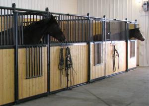 Quality Fully Galvanized Horse Stall Panels For Western Riding Schools / Horse Barn wholesale