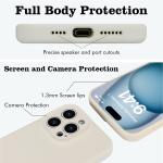 Anti Fingerprint Real Liquid Silicone Phone Case Magnetic Cover With Magsafe