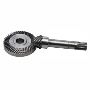 Quality Common Hypoid Gear Helical Bevel Pinion Gear Shaft 90 Degree Right Angle Bias wholesale
