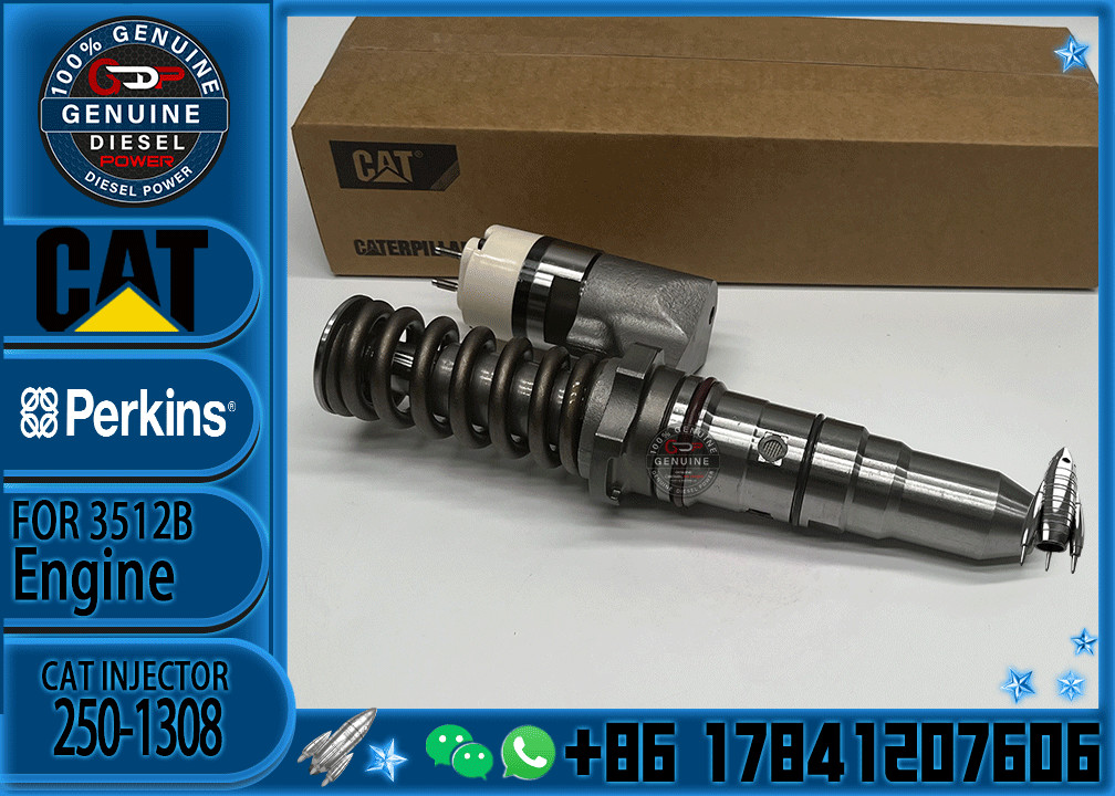High Quality 3512B 3516B Engine Industrial Common Rail Fuel Injector 10R-1280 250-1308 196-5802