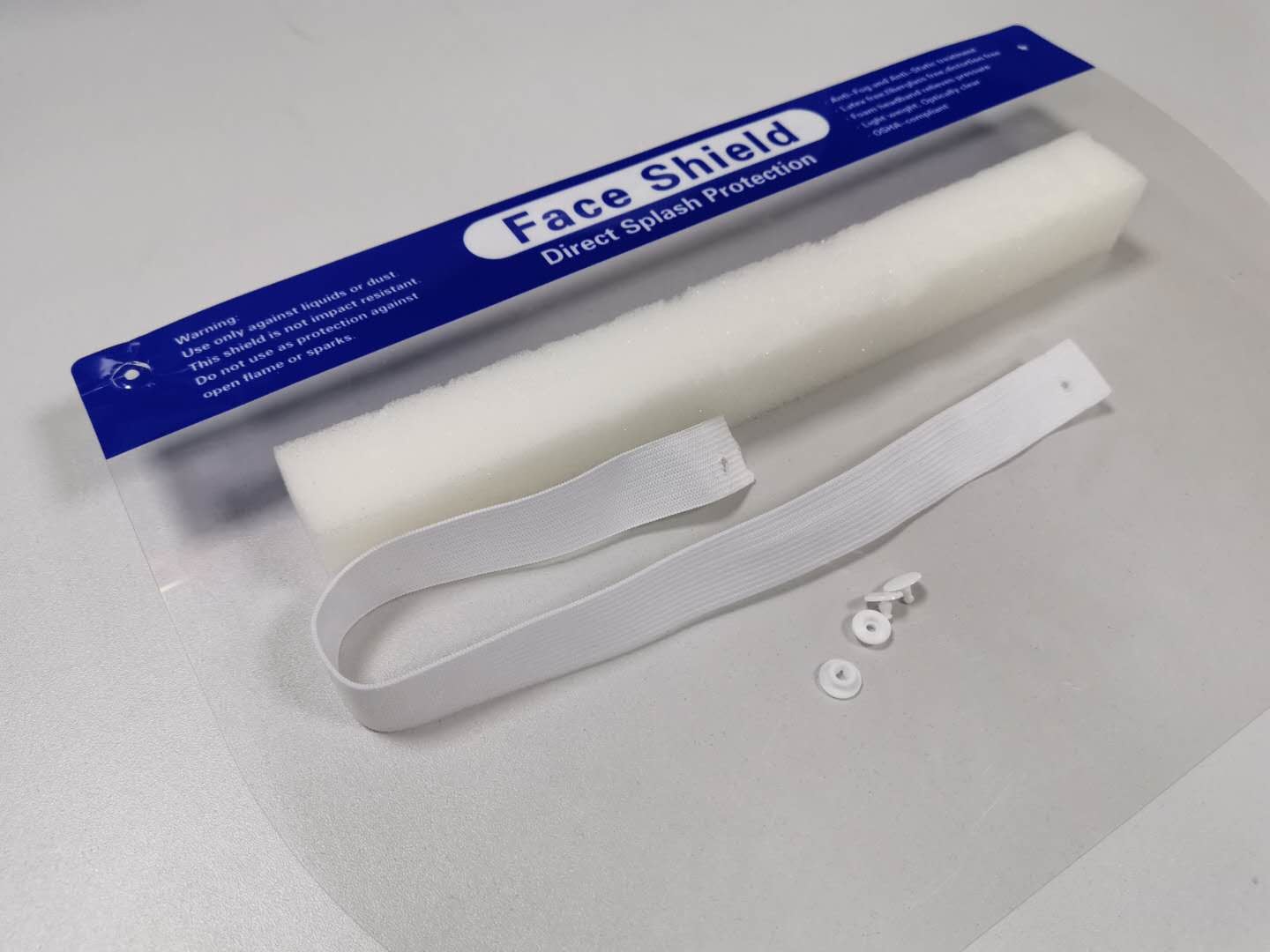 Anti Fog Face Shield Accessories Disposable Protective Clear Face Shield Parts