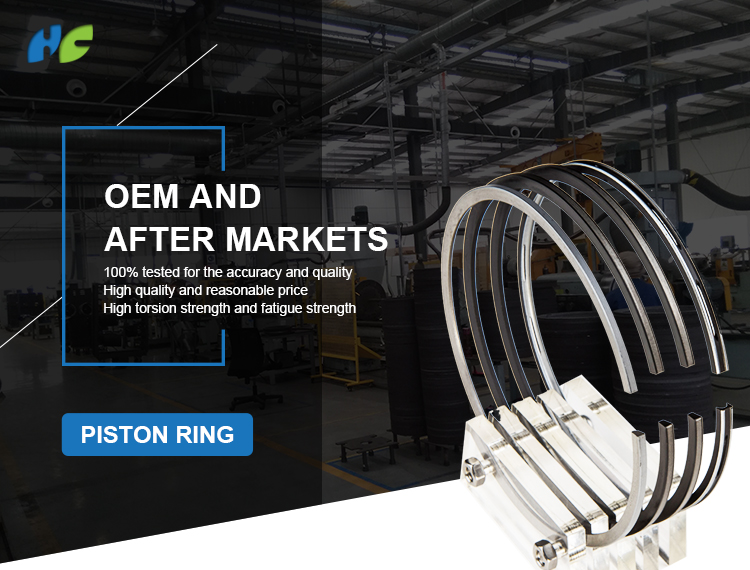 Hot sale new diesel engine assy construction machinery automobile piston ring 4JA-1 4JB-1 93MM