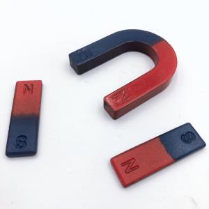 Quality Red Blue U Shaped 200degrees 30mm Teaching Magnet wholesale