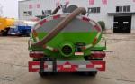 Q235 Steel Sewer Suction Vehicle Lower Edge 500mm Energy Efficiency