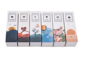 Quality 33x33x110mm CMYK Luxury Cosmetics Box , GMI Custom Logo Packaging Boxes wholesale