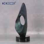 Outdoor garden abstract metal decoration abstract ring Bronze sculpture
