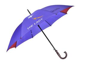 Quality 23 Inches Auto Open Metal Frame Promotional Gifts Umbrellas , Custom Logo Golf Umbrellas wholesale