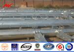 S500MC High Strength Power Line Steel Utility Pole For Electrical Transmission