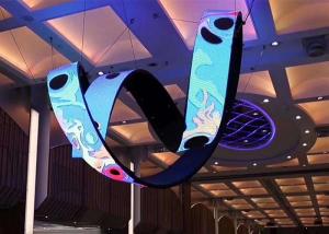 Quality P2.5 240x120mm Programmable Flexible LED Displays Indoor Soft wholesale