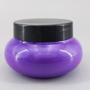 Quality Purple Ball Shaped 44mm 4.06oz Cosmetic Cream Jars wholesale