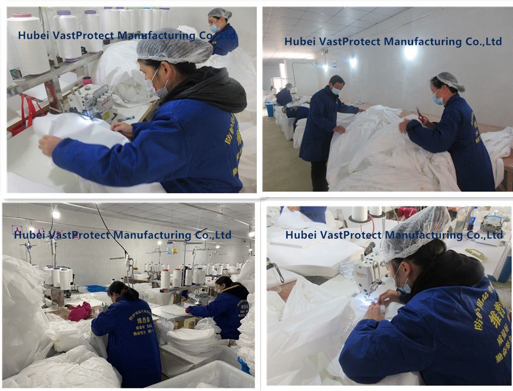 Disposable Hair Net Stretch Dust Non Woven Disposable SPA Spray Tanning Caterpillar Cellucap Cuffia TNT Verde Bouffant Caps