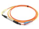 Waterproof PVC / LSZH Sheath Fiber Optic Patch Cord For FTTx
