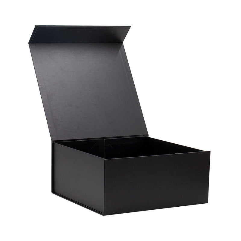Halloween Black Cardboard Magnetic Box With EVA Foam Recyclable
