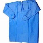 PP Non - Woven Disposable Medical Gowns Without Hood And Feet Cover