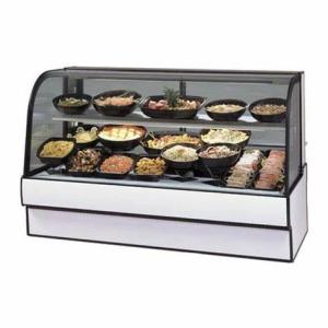 Quality Easy Cleaning Refrigerated Deli Case , Ventilated Cooling Deli Display Refrigerator wholesale
