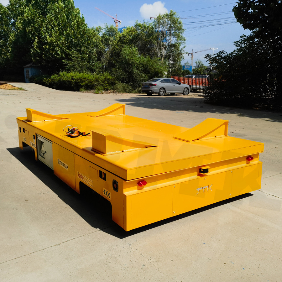 Multi-Drive Battery Transfer Cart With Omni Wheels 12 Tons Lifting Transfer Cart