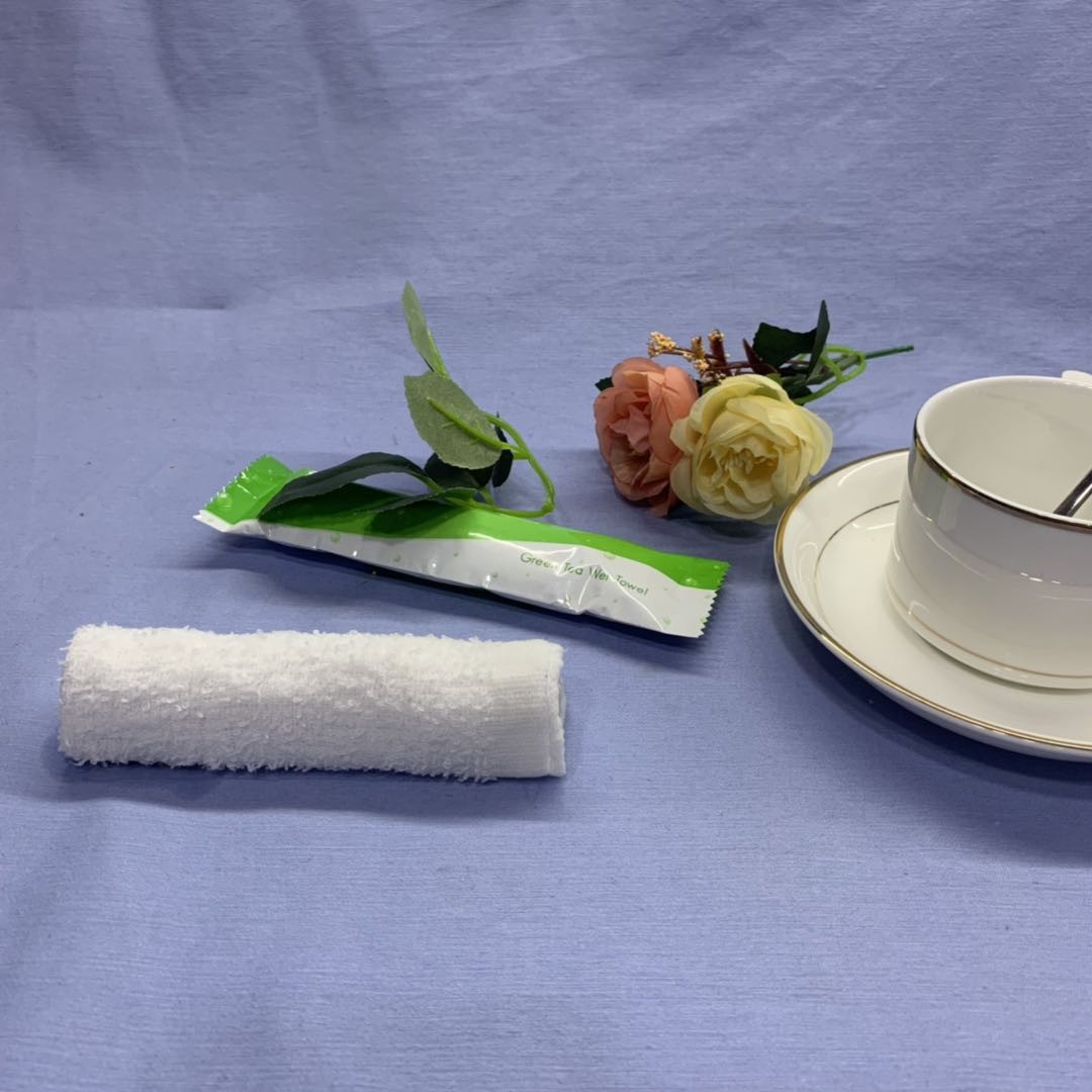 Airline Lemon Scent Refreshing Cotton Wet Wipes