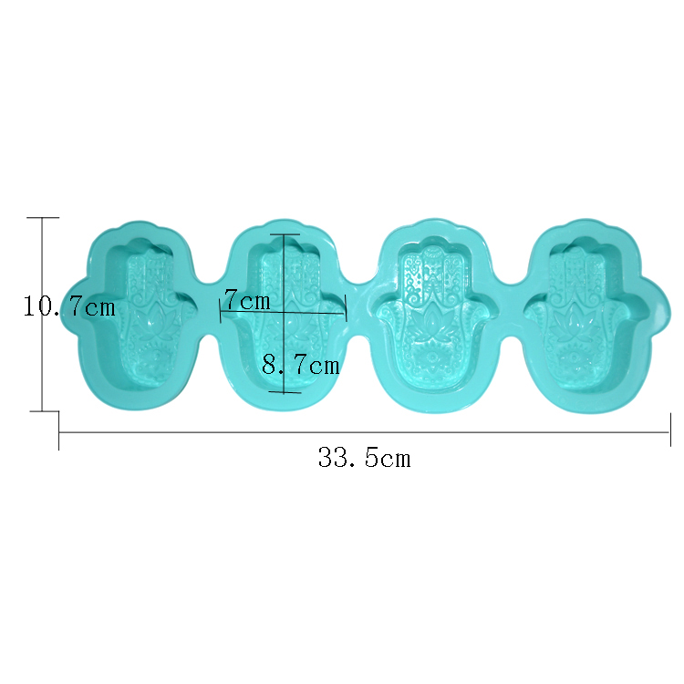 Sustainable Custom Silicone Soap Mold Stocked Temperature Resistance