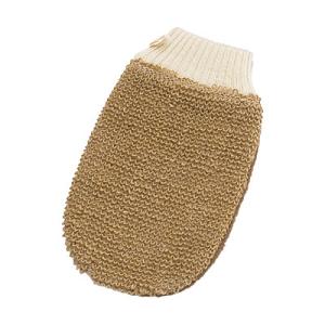 Quality Household Body Skin Exfoliating Bath Gloves No Stimulation With Cuff wholesale