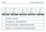 1000ml UV Digital Ink For DX5 DX7 XP600 TX800 Printers Opaque CMYKW V