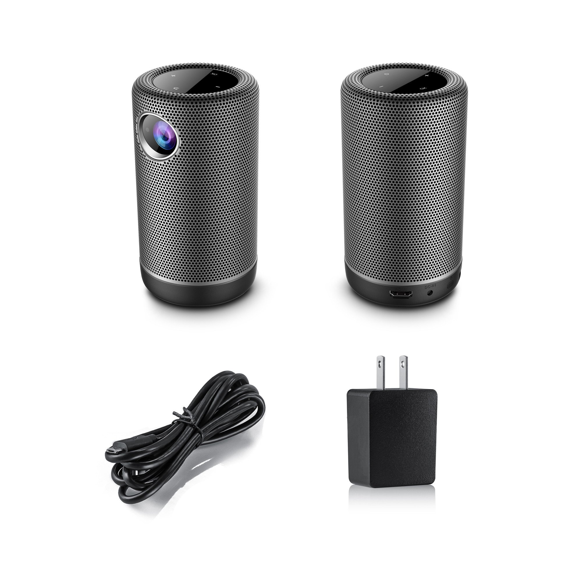 DLP Smart Mini Pico Projector With Battery WiFi Bluetooth