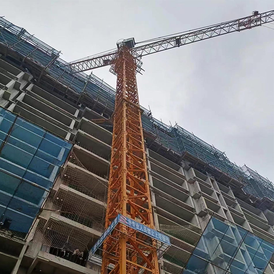 Video Technical Support Provided Tower Crane QTZ63 5610 For Construction 80 300 22kw