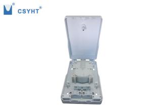 Quality 48 fibers FTTH box indoor wall mounted fiber optic terminal box plastic wholesale