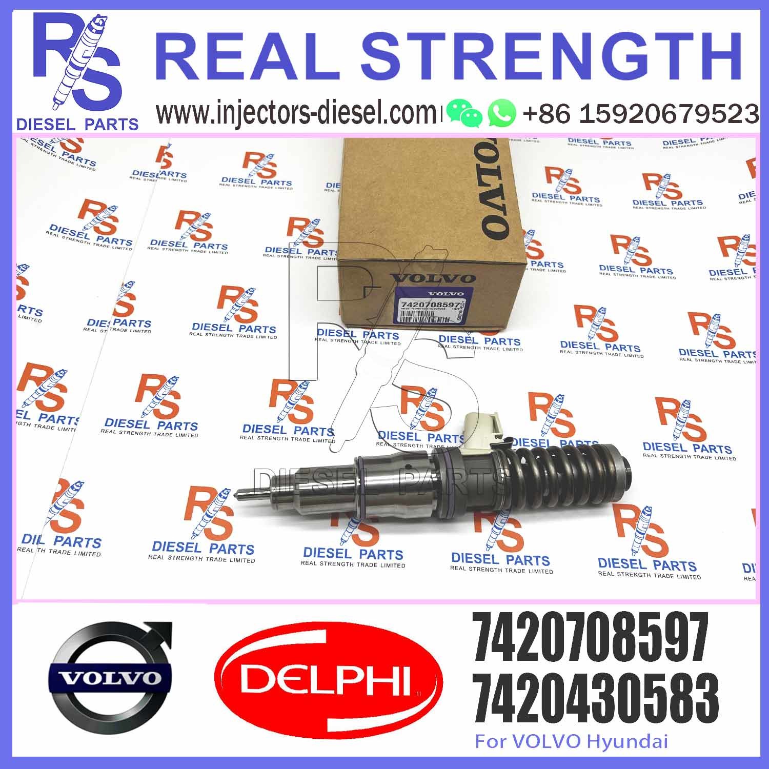 Diesel Fuel Injector 21644596 5001867216 7420708597 7421582094 7421644596 E3.18 for V-O-L-V RENAULT 11LTR EURO3 HI