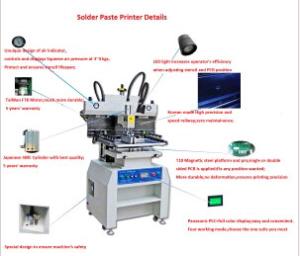 Quality led solder paste printer,smt solder paste printer wholesale