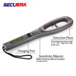 Simple Opration Security hand held Metal Detector Wand For 40 Hours Continuously