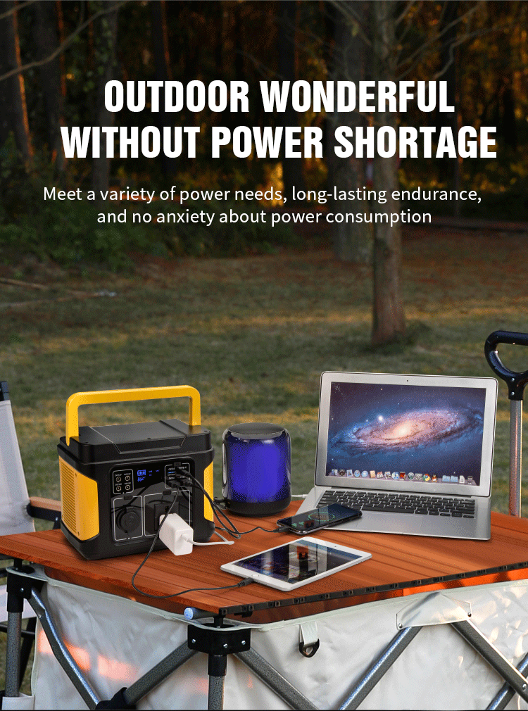 Lightweight Emergency Portable Power Station Rechargeable Generator 300W 296wh