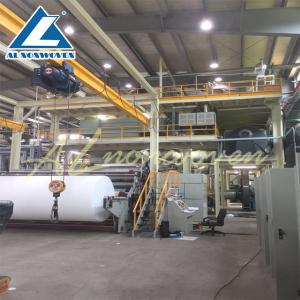 Quality PP Spunbond Non Woven Fabric Making Machine For Hygiene , Non Woven Fabric Plant wholesale