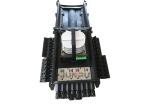High Quality Optical Fibre Cable Joint Closure black IP68 full equipped