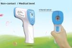 ABS Shell Non Contact Medical Thermometer , Infrared Thermometer For Human Body