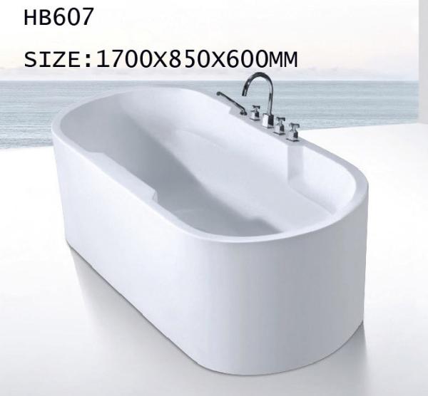 acrylic Bathtubs, freestanding Bathtub without faucet , hand shower HB607