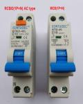 6ka Din Rail Type RCBO Circuit Breaker With Overload Current Protection