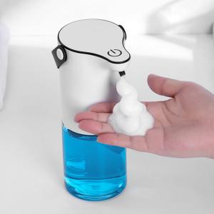 Quality Contactless White 1200ml 0.75kg Rechargeable Soap Dispenser wholesale